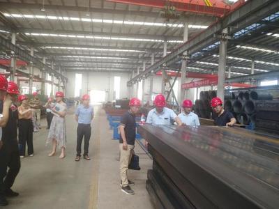 省科技厅专家组调研我校2021年福建省科技特派员后补助项目——新材料技术推广服务